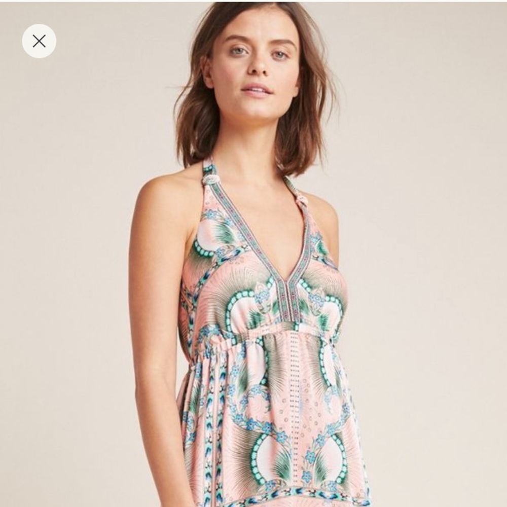 Moroccan Print Maxi Dress